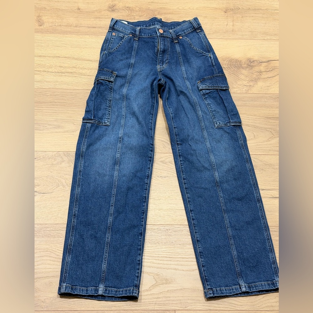 GAP Women’s Denim Cargo Pants